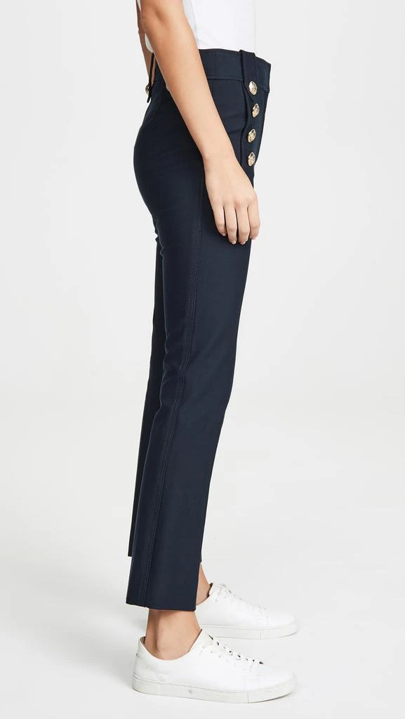 商品Derek Lam|Derek Lam 10 Crosby Robertson Cropped Flare Trousers with Sailor Buttons,价格¥1354,第4张图片详细描述