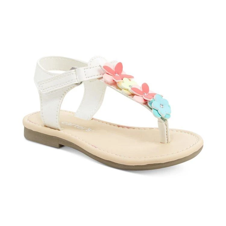 商品Carter's|女幼童/小童 Nala Floral Sandals, Toddler Girls (4.5-10.5) & Little Girls (11-3),价格¥204,第1张图片