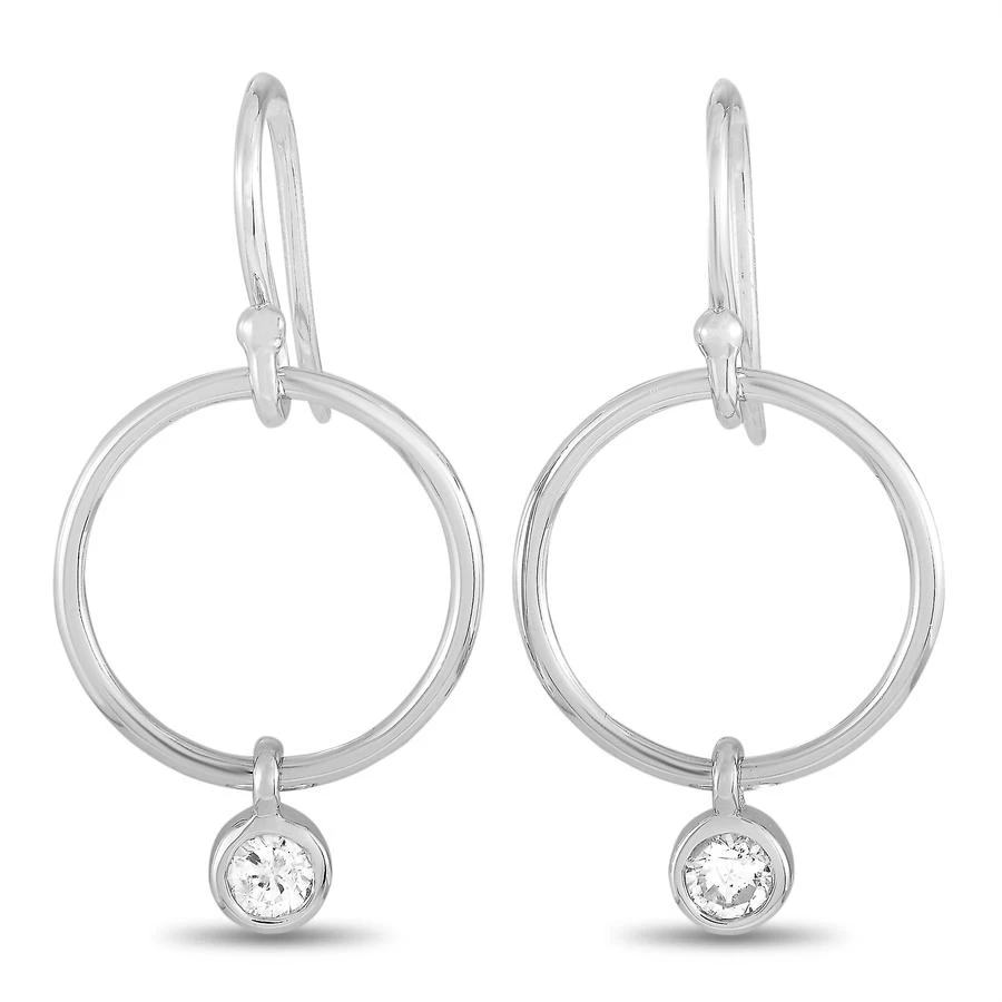 商品LB Exclusive|14K White Gold 0.32 ct Diamond Earrings,价格¥3973,第1张图片