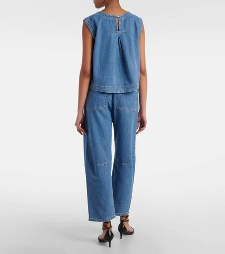 商品Velvet|Loren denim top,价格¥1725,第3张图片详细描述