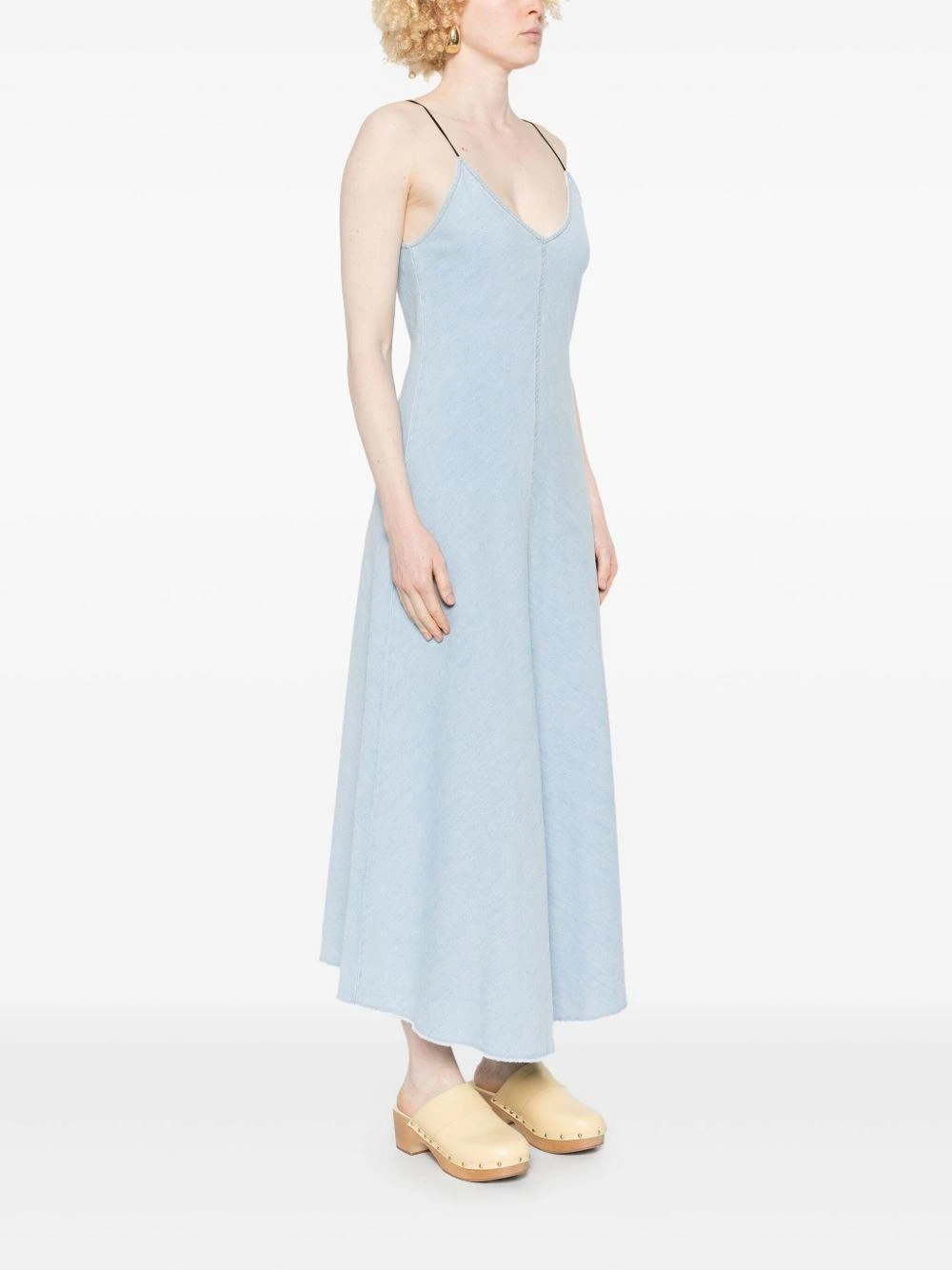 商品FORTE_FORTE|FORTE_FORTE 女士连衣裙 13549MYDRESS5048 浅蓝色,价格¥2560,第4张图片详细描述