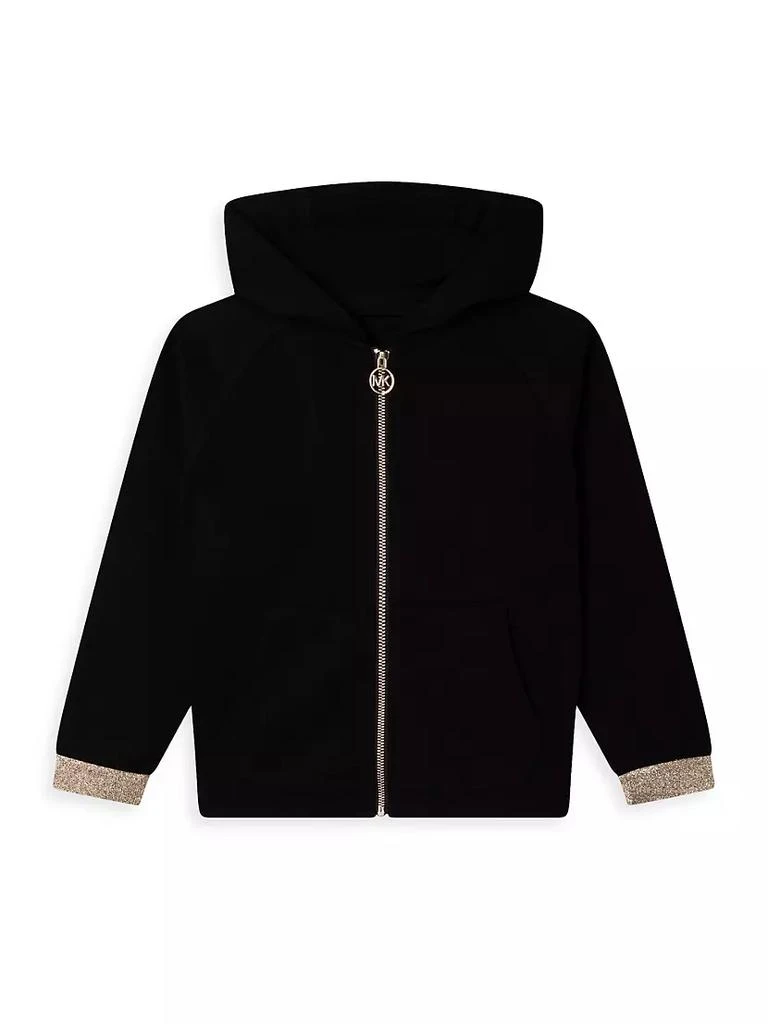 商品Michael Kors|Little Kid's & Kid's Zip-Up Hooded Sweatshirt,价格¥307,第1张图片