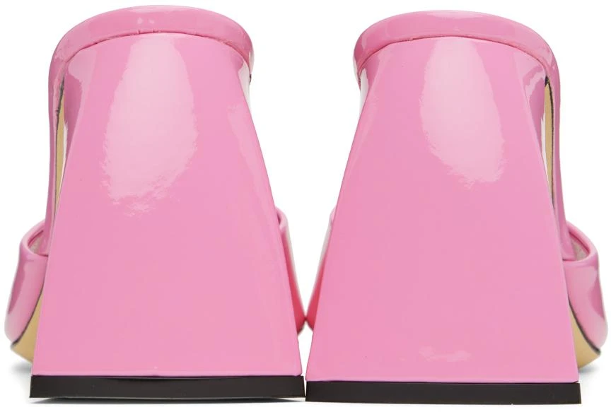 商品by FAR|Pink Michele Heeled Sandals,价格¥928,第2张图片详细描述