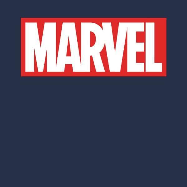 Marvel Logo Women's T-Shirt - Navy商品第2张图片规格展示