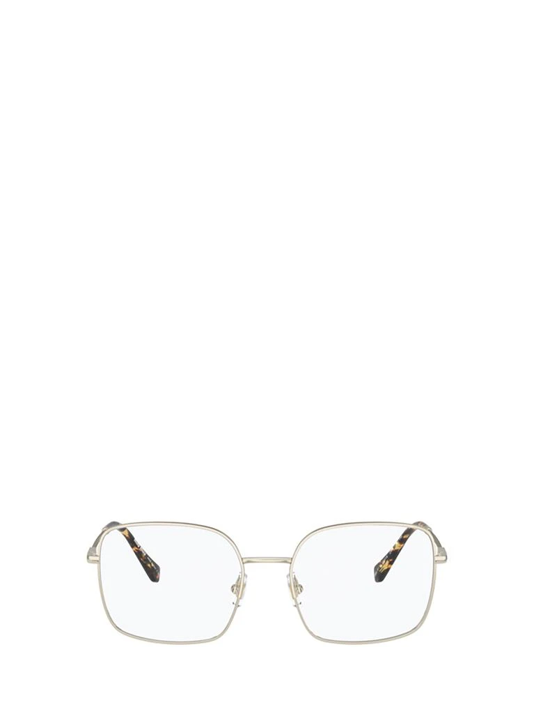 商品Miu Miu|Miu Miu MU 51TV pale gold female eyeglasses,价格¥1867,第1张图片