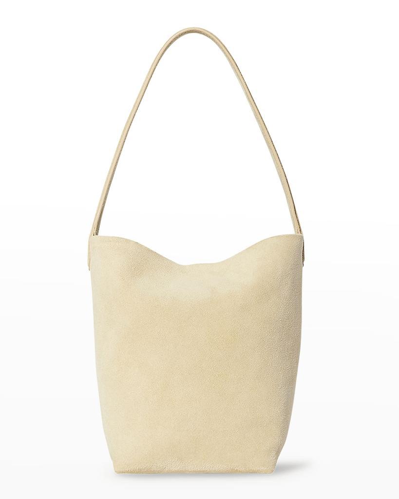 商品The Row|Park Small North-South Tote Bag in Suede,价格¥9706,第1张图片