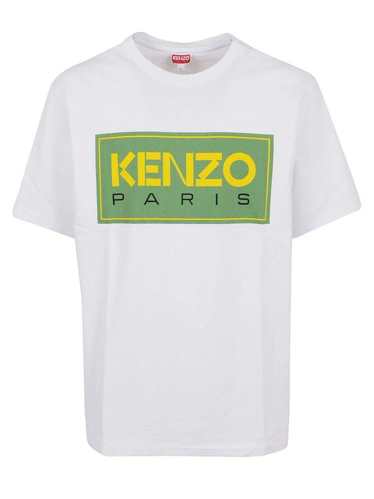 商品Kenzo|Kenzo Logo-Printed Crewneck T-Shirt,价格¥779,第1张图片