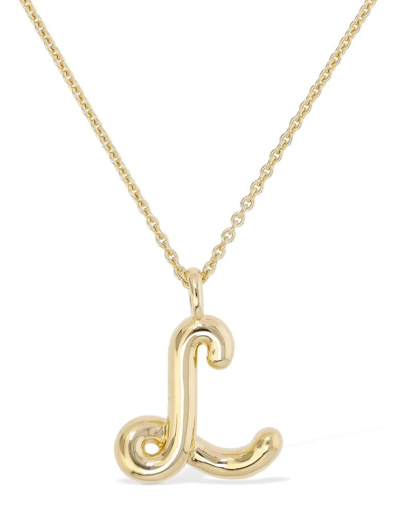 商品Missoma|Curvy Molten "l" Pendant Necklace,价格¥858,第1张图片