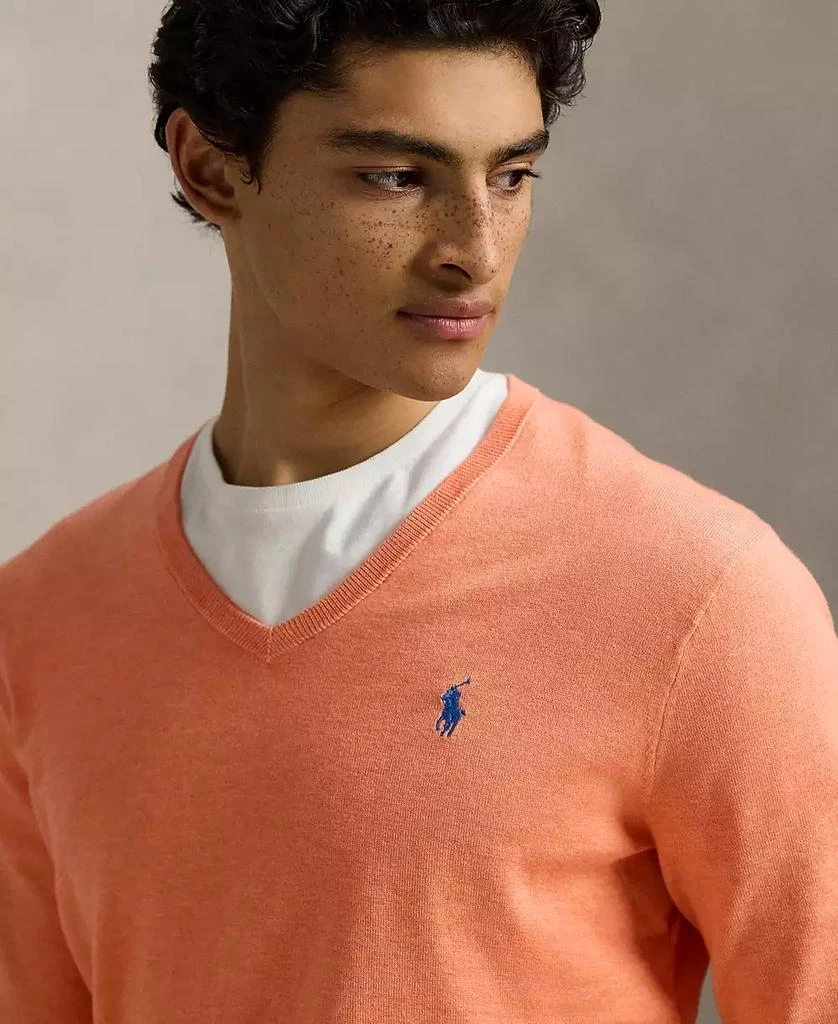 商品Ralph Lauren|Men's Cotton V-Neck Sweater,价格¥343,第3张图片详细描述