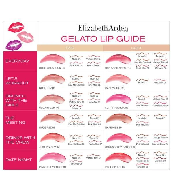 商品Elizabeth Arden|Elizabeth Arden Gelato Plush-Up Lipstick 3.5g (Various Shades),价格¥210,第5张图片详细描述