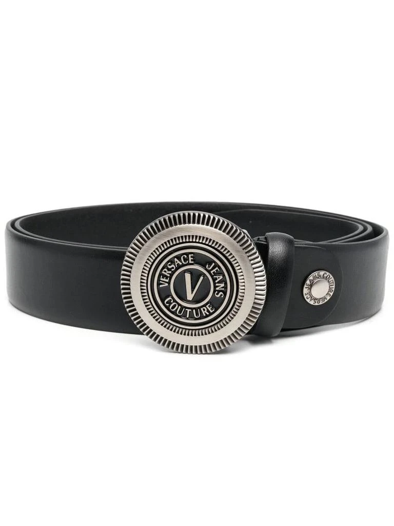 商品Versace|VERSACE JEANS Leather belt,价格¥812,第1张图片
