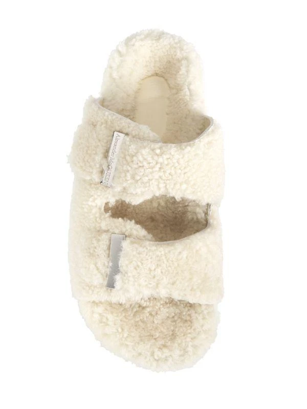 商品Alexander McQueen|Shearling Slide Sandals,价格¥917,第5张图片详细描述