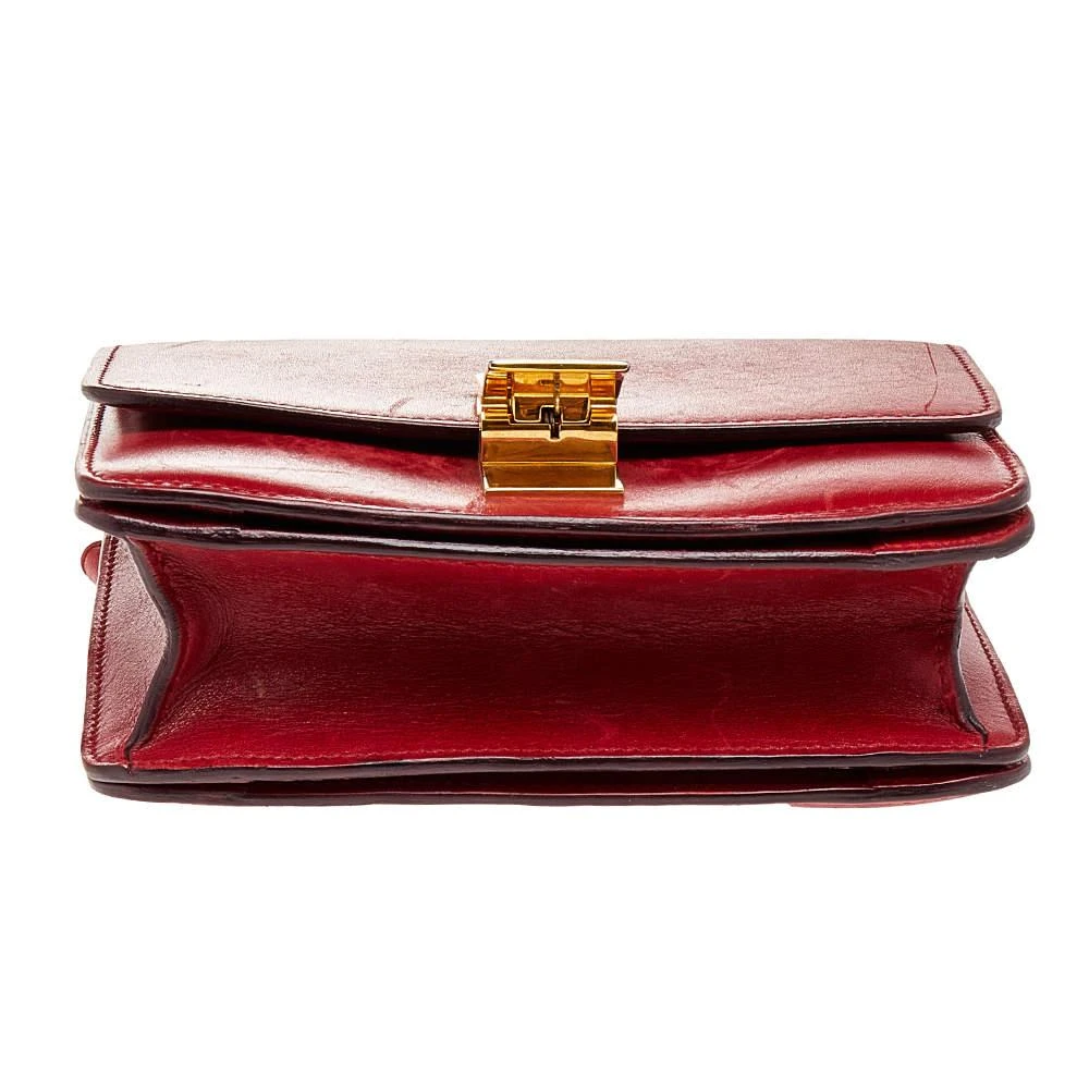 Celine Red Leather Small Classic Box Flap Bag 商品