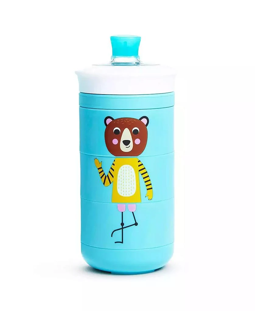 商品Munchkin|Toddler Twisty Mix & Match Animals Bite Proof Sippy Cup, 9 Oz, Blue,价格¥142,第1张图片