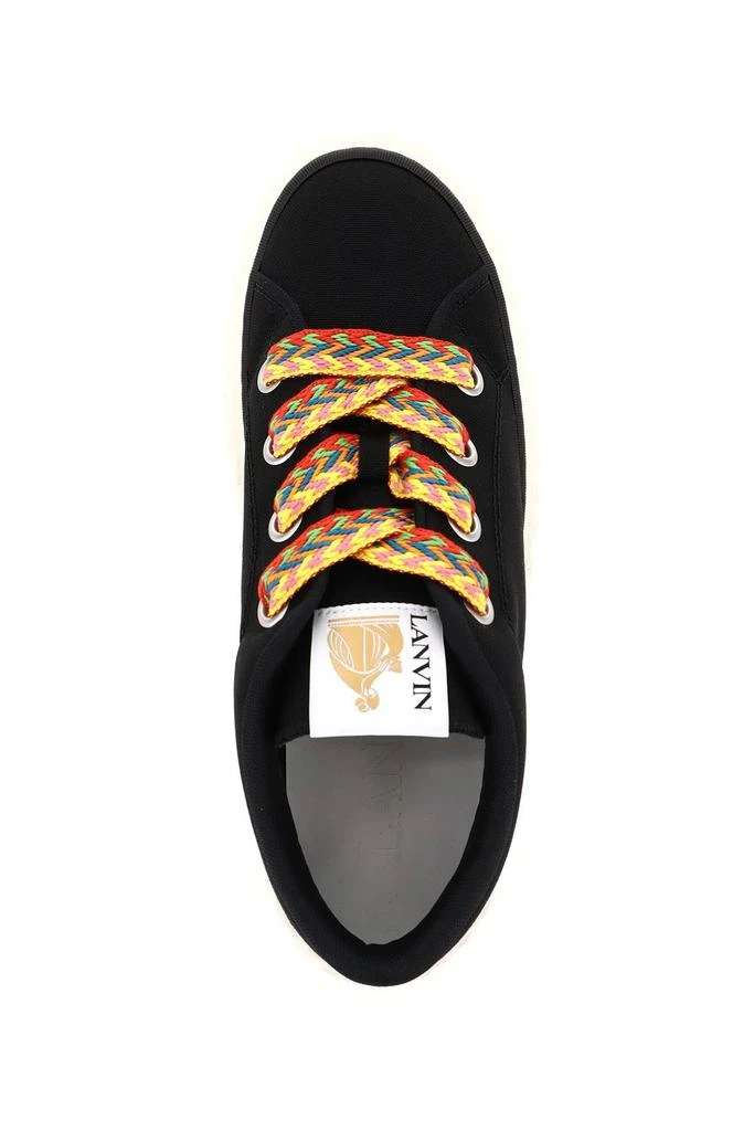 商品Lanvin|CANVAS CURBIES SNEAKERS,价格¥2132,第3张图片详细描述