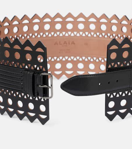 【ALAIA】 Buckled leather corset belt Alaïa Buckled leather corset belt ALAÏA
