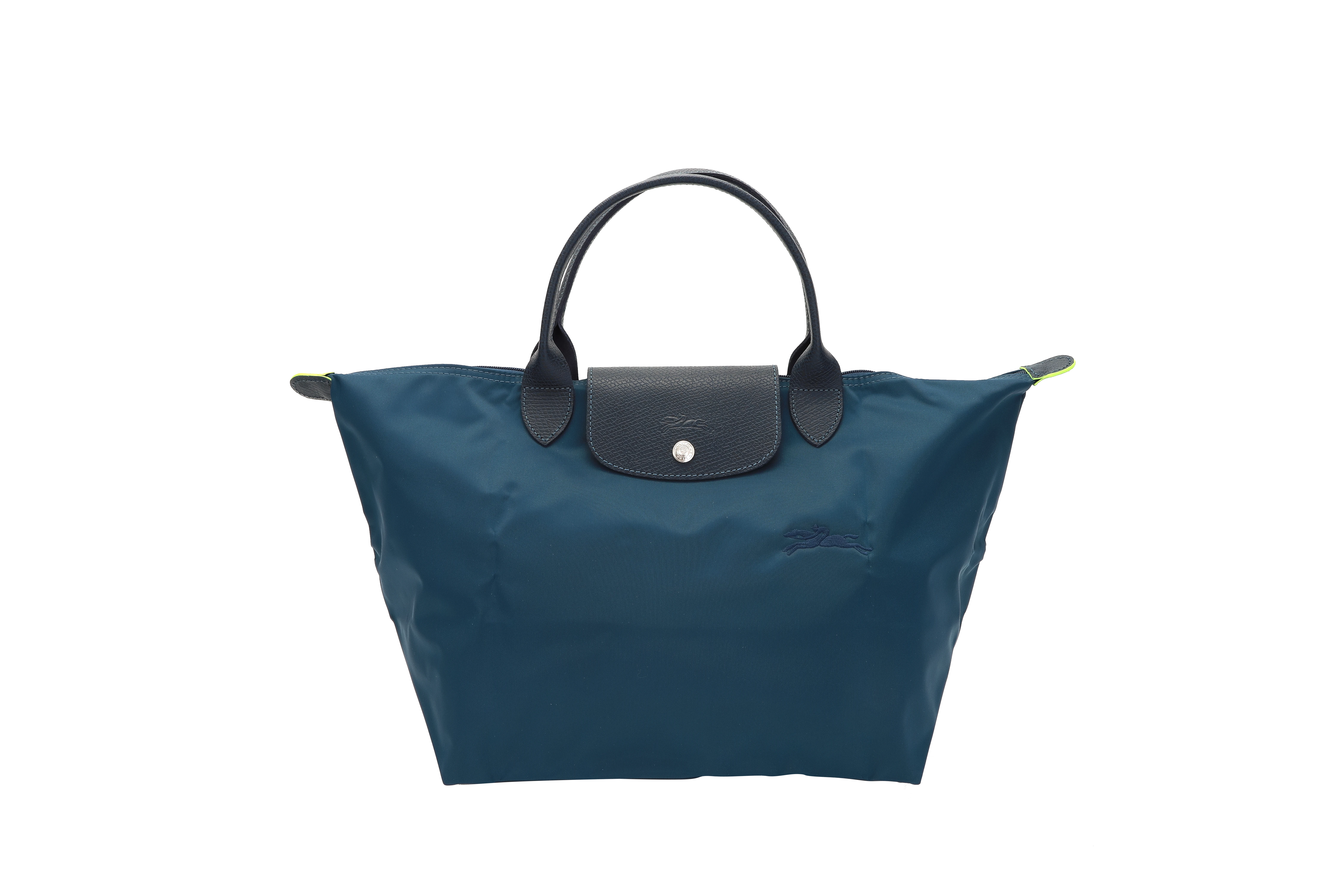 珑骧 LONGCHAMP 奢侈品 女士LE PLIAGE GREEN环保系列中号深海蓝色织物短柄可折叠手提包饺子包 1623 919 P57 商品