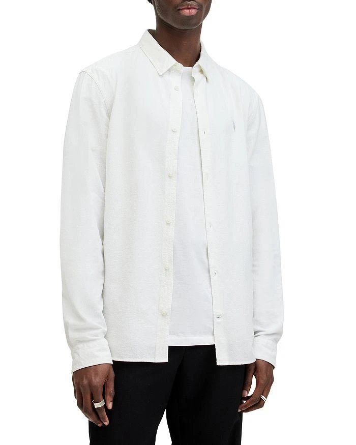 商品ALL SAINTS|Lovell Ramskull Long Sleeve Slim Fit Shirt,价格¥1274,第3张图片详细描述