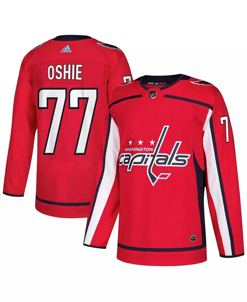 商品Adidas|Men's TJ Oshie Red Washington Capitals Authentic Player Jersey,价格¥1255,第1张图片