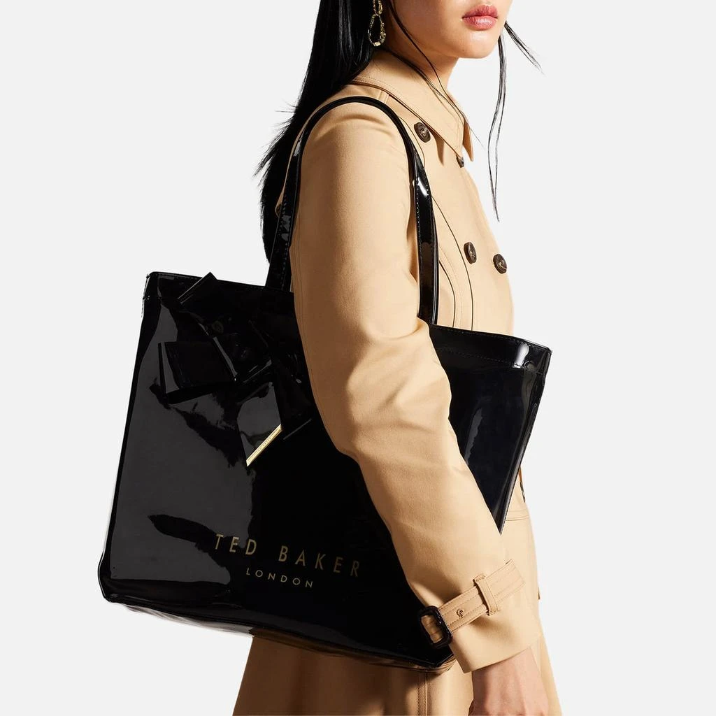 商品Ted Baker London|Ted Baker Nicon Knot Bow Large PVC Tote Bag,价格¥345,第2张图片详细描述