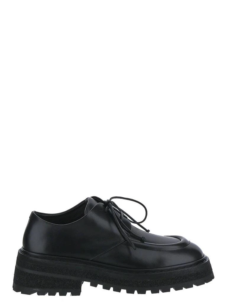 商品Marsèll|Black Lace-Up Shoes,价格¥3224,第1张图片