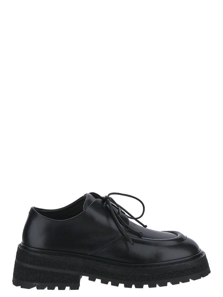 商品Marsèll|Black Lace-Up Shoes,价格¥3395,第1张图片