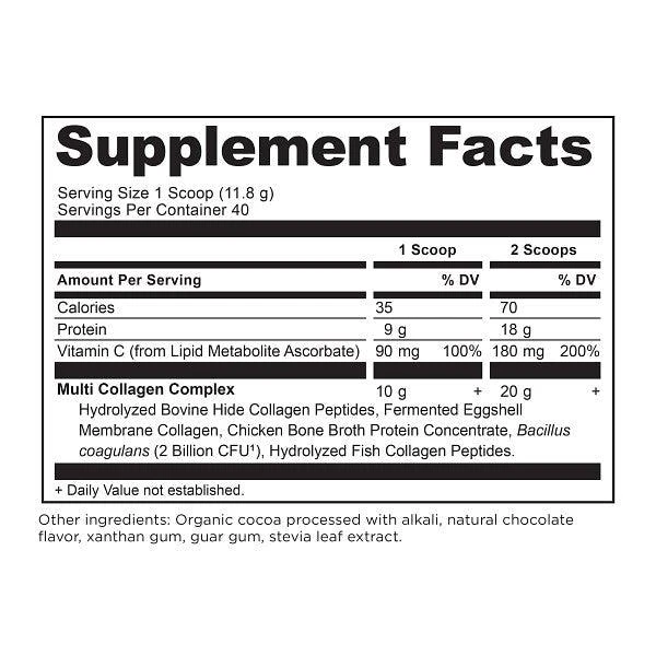 商品Ancient Nutrition|Multi Collagen Protein Powder Chocolate - 3 Pack - DR Exclusive Offer,价格¥967,第2张图片详细描述