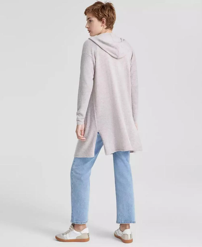 Women's 100% Cashmere Open-Front Hoodie, Created for Macy's 商品