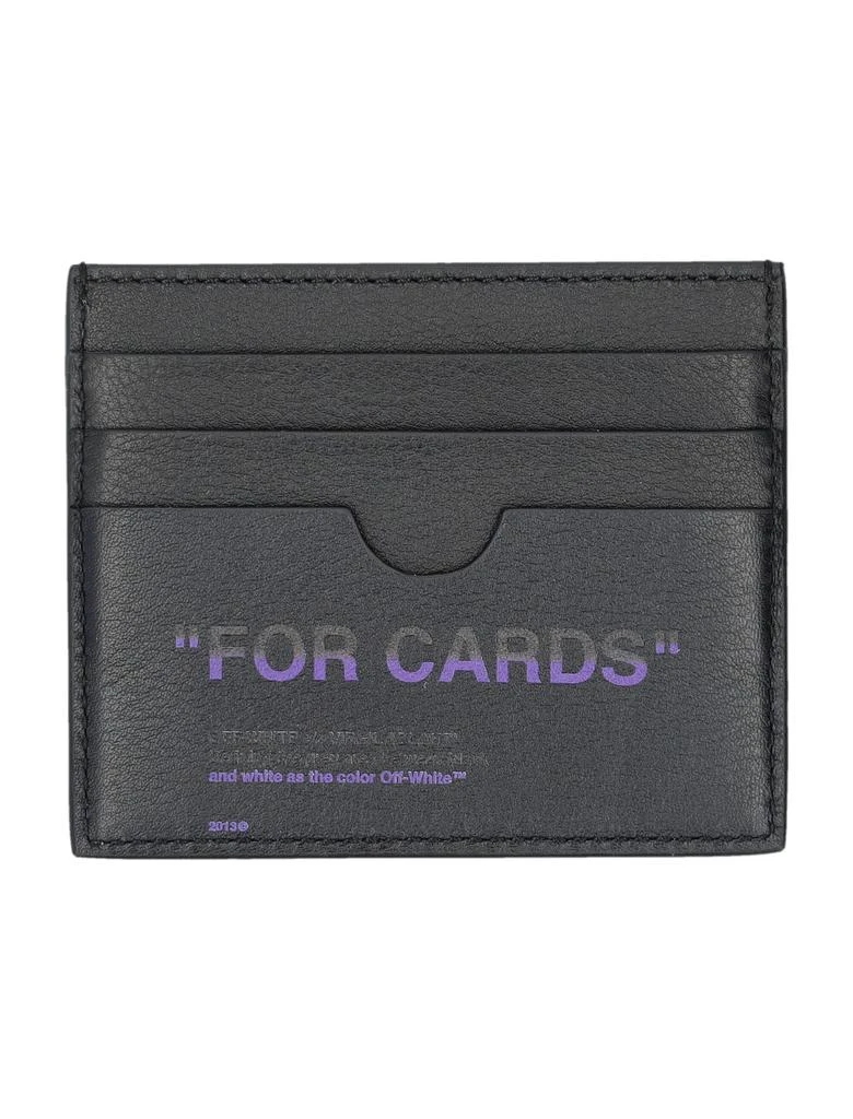 商品Off-White|Off-White Quote Card Case,价格¥1747,第1张图片