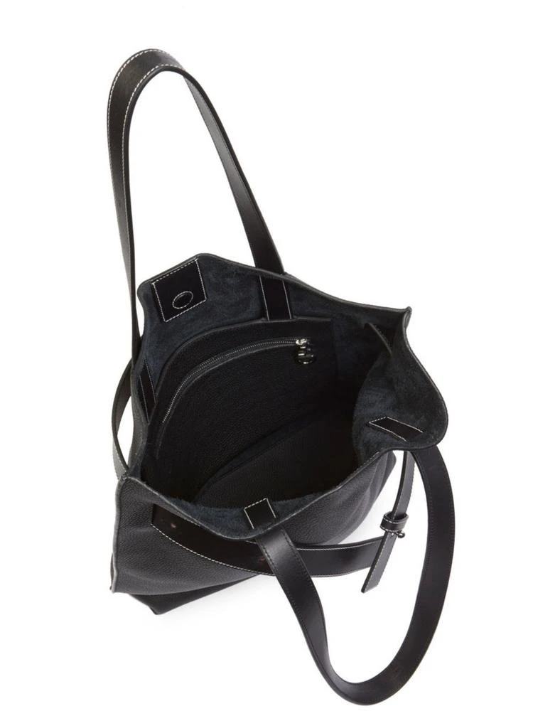 商品Loewe|Vertical Belt Grained Leather Tote,价格¥14330,第2张图片详细描述