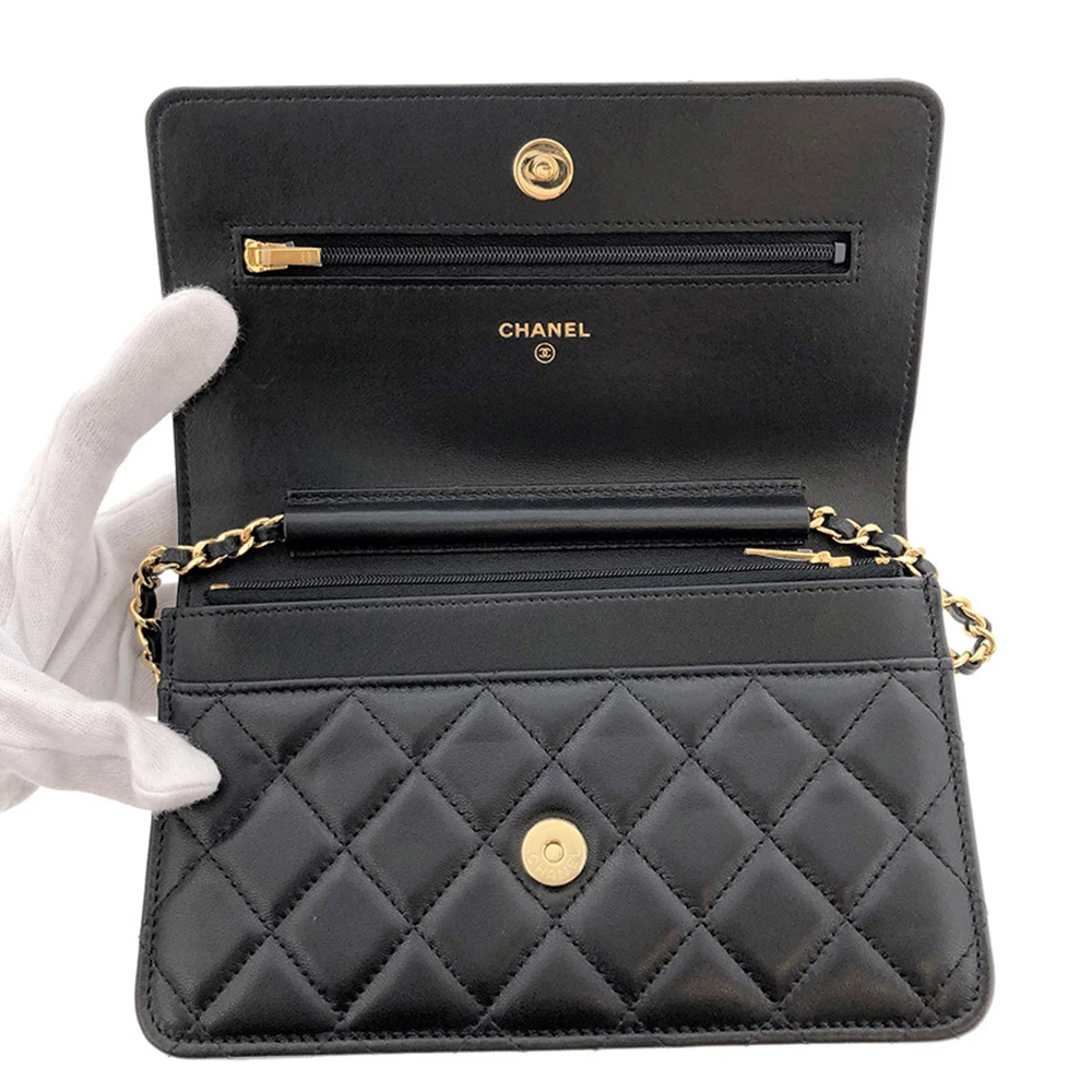 CHANEL 黑色女士斜挎包 AP0250-Y01295-C3906 商品