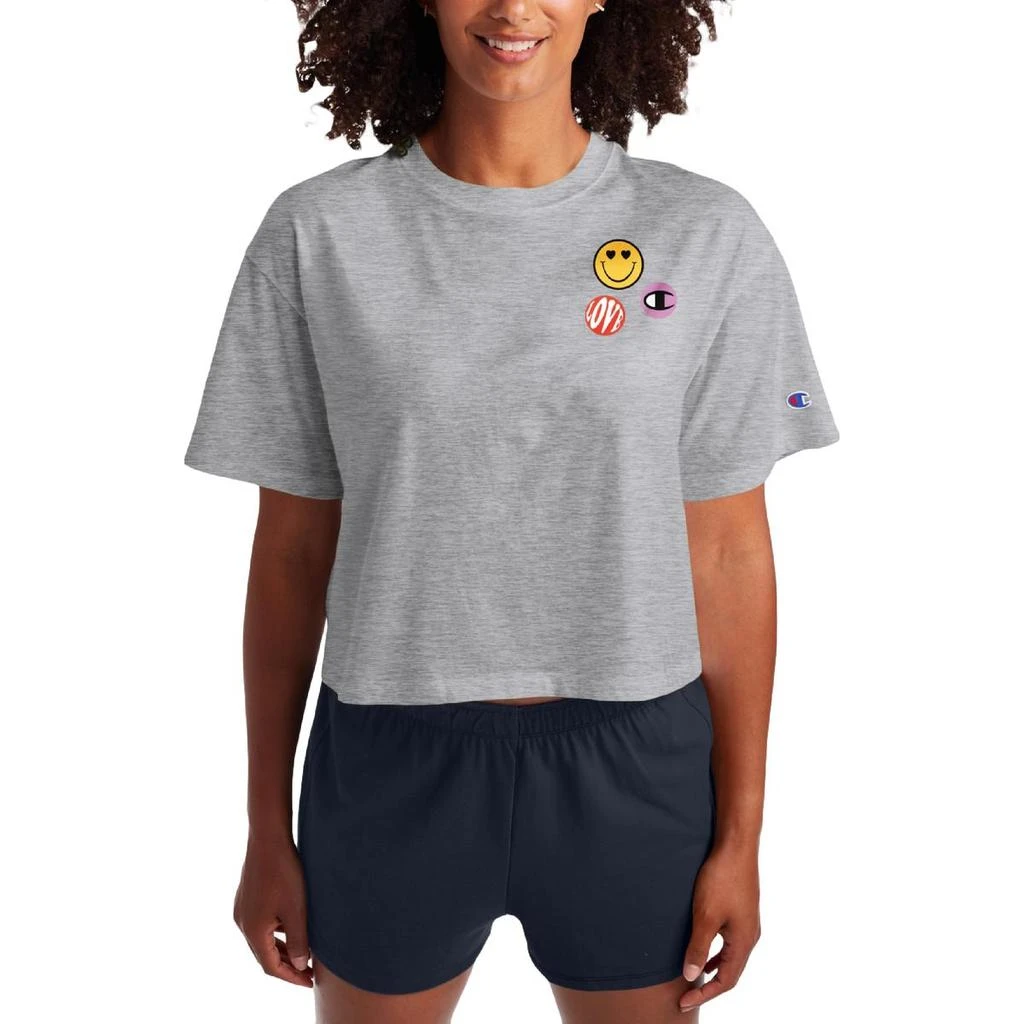 商品CHAMPION|Champion Womens Fitness Workout Crop Top,价格¥71,第4张图片详细描述