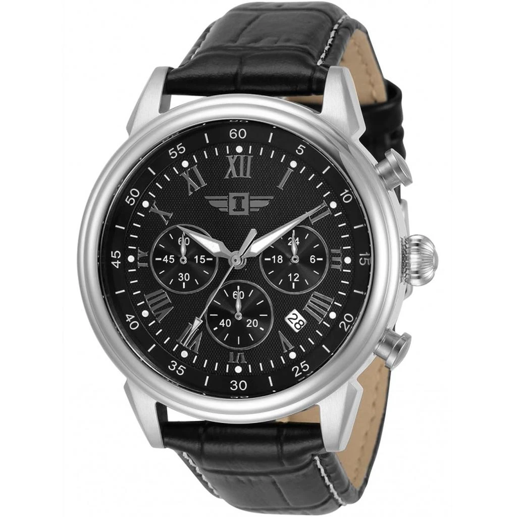 商品Invicta|Invicta Men's Watch - I by Invicta Quartz Chronograph Black Dial Strap | IBI-90242-001,价格¥408,第1张图片