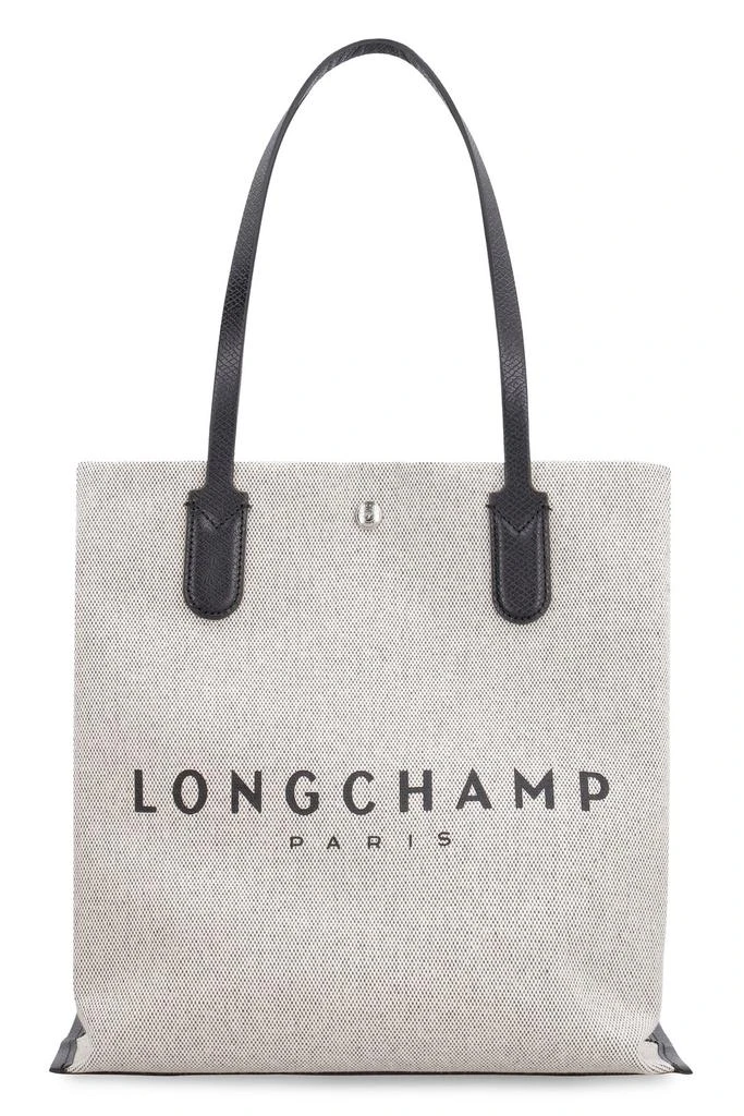 商品Longchamp|Longchamp Roseau L Logo Detailed Tote Bag,价格¥2468,第1张图片