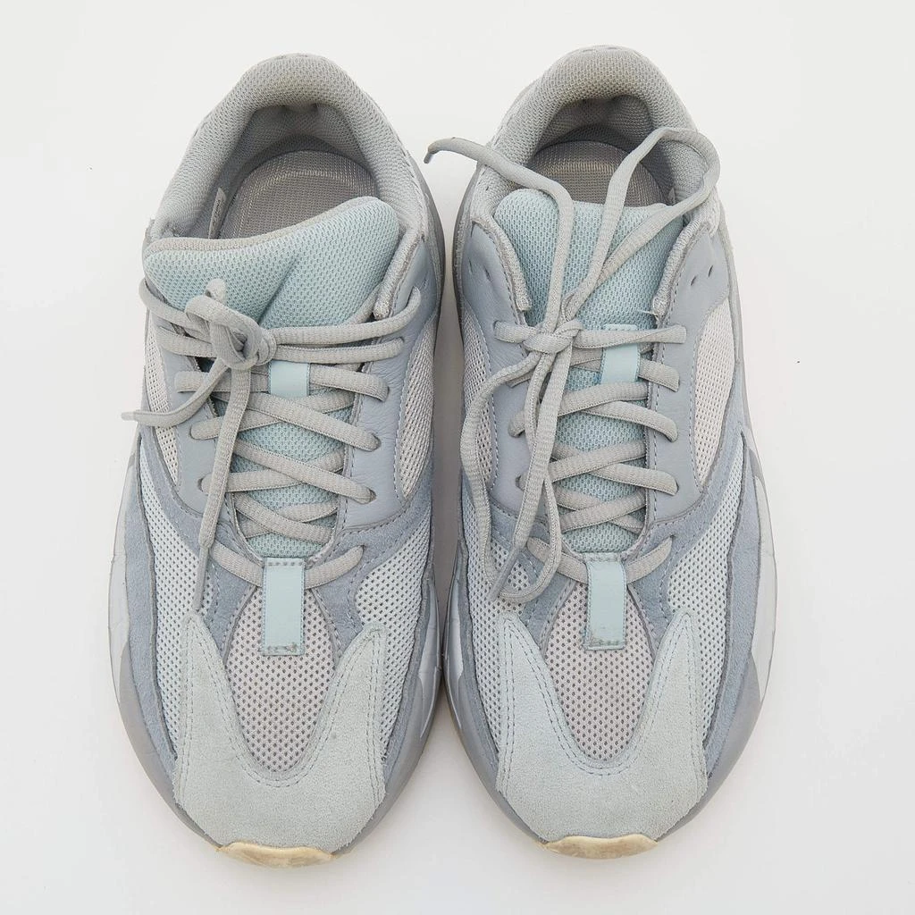 商品[二手商品] YEEZY|Yeezy x Adidas Grey/Blue Suede and Mesh Boost 700 V2 Inertia Sneakers Size 40,价格¥998,第3张图片详细描述