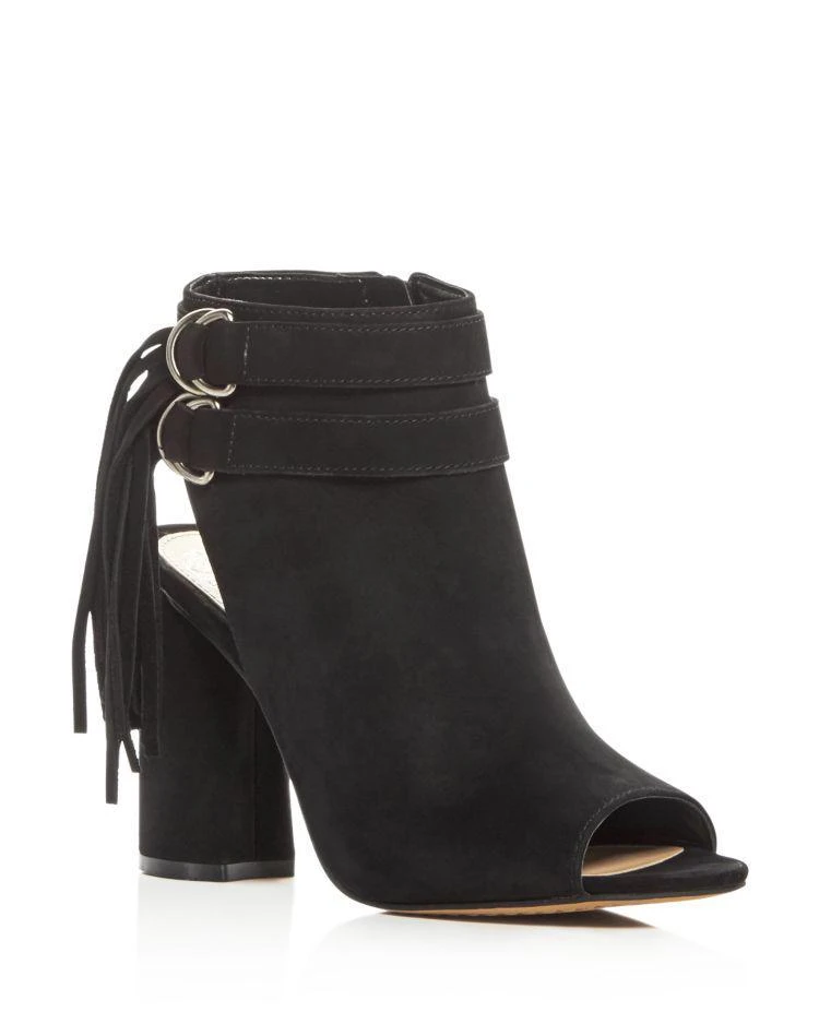 商品Vince Camuto|Women's Catinca Nubuck Leather High Heel Booties,价格¥728,第1张图片