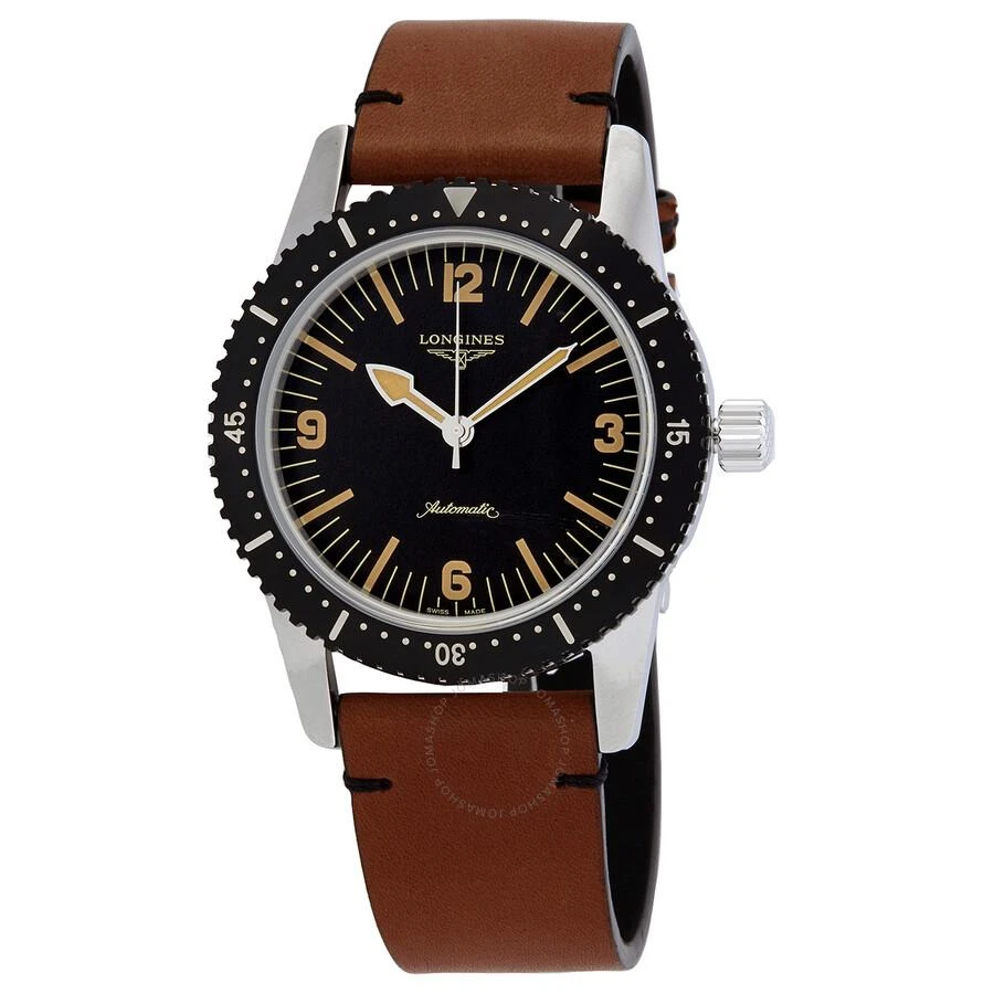 商品Longines|Skin Diver Automatic Black Dial Watch l2.822.4.56.2,价格¥10147,第1张图片