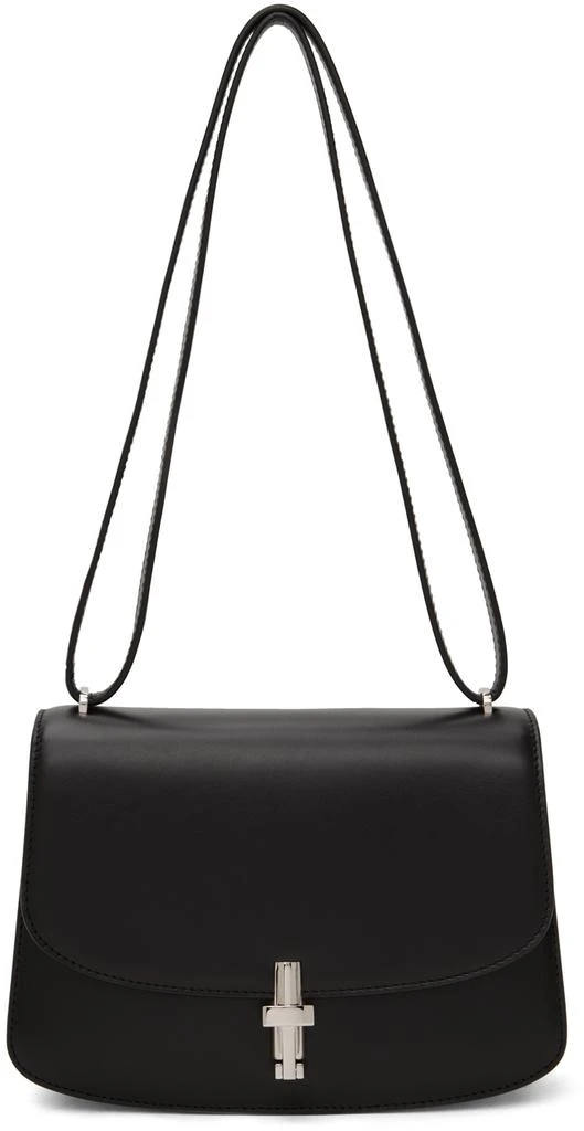 商品The Row|Black Sofia 8.75 Leather Bag,价格¥29741,第1张图片