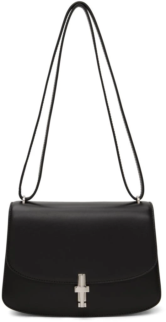 商品The Row|Black Sofia 8.75 Leather Bag,价格¥31406,第1张图片