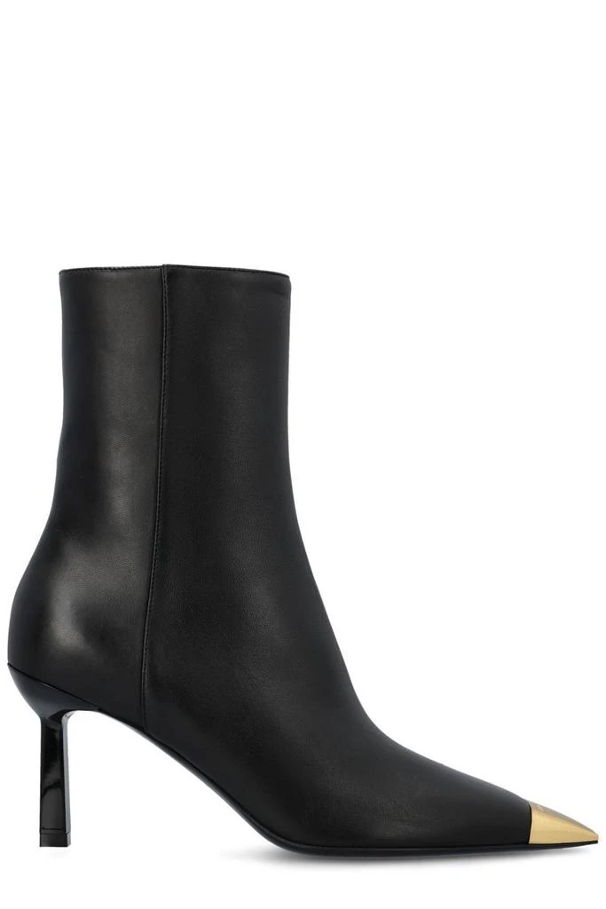 商品Salvatore Ferragamo|Salvatore Ferragamo Pointed-Toe Side-Zip Boots,价格¥3895,第1张图片