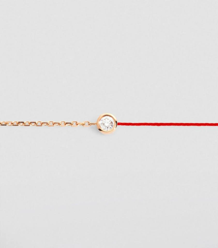 商品Redline|Rose Gold and Diamond Pure Half-Chain Bracelet,价格¥5703,第2张图片详细描述