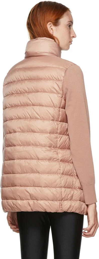 商品Moncler|Pink Down Padded Cardigan Jacket,价格¥8656,第3张图片详细描述