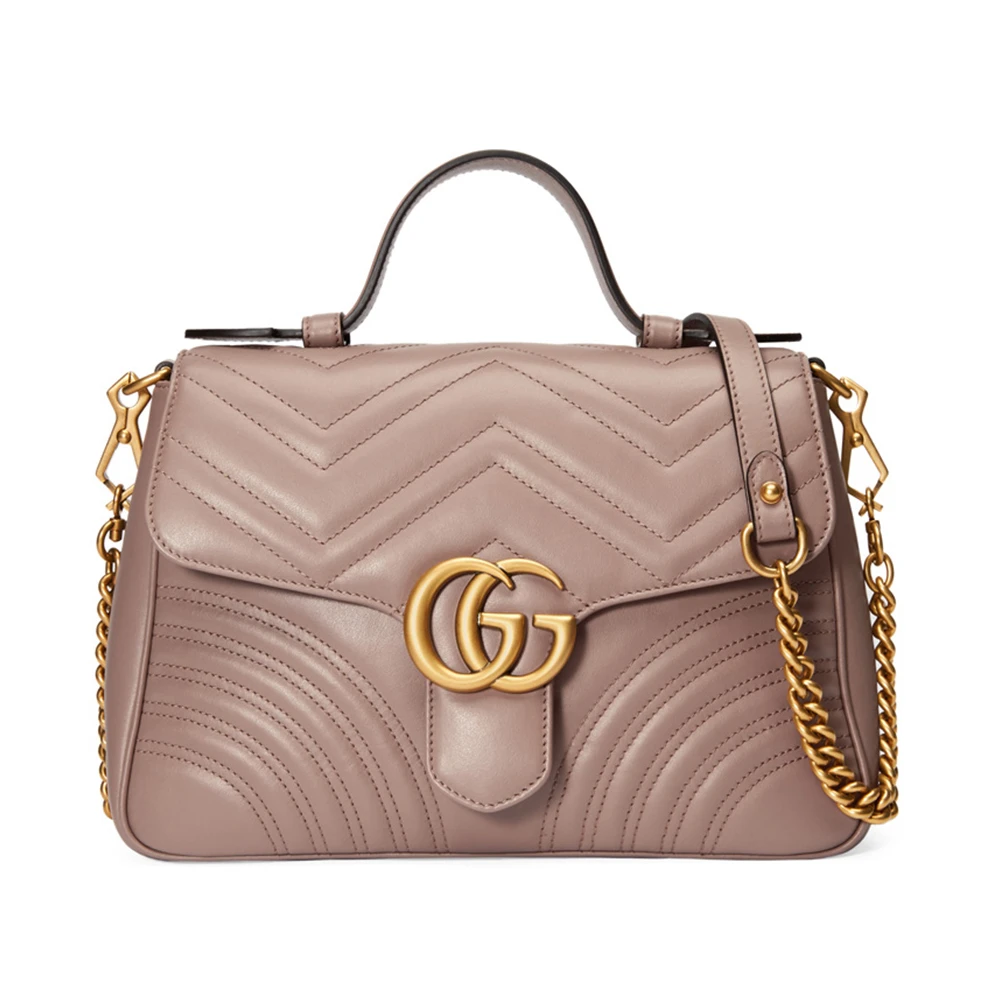 商品[国内直发] Gucci|GUCCI 裸粉色女士手提包 498110-DTDIT-5729,价格¥21063,第1张图片