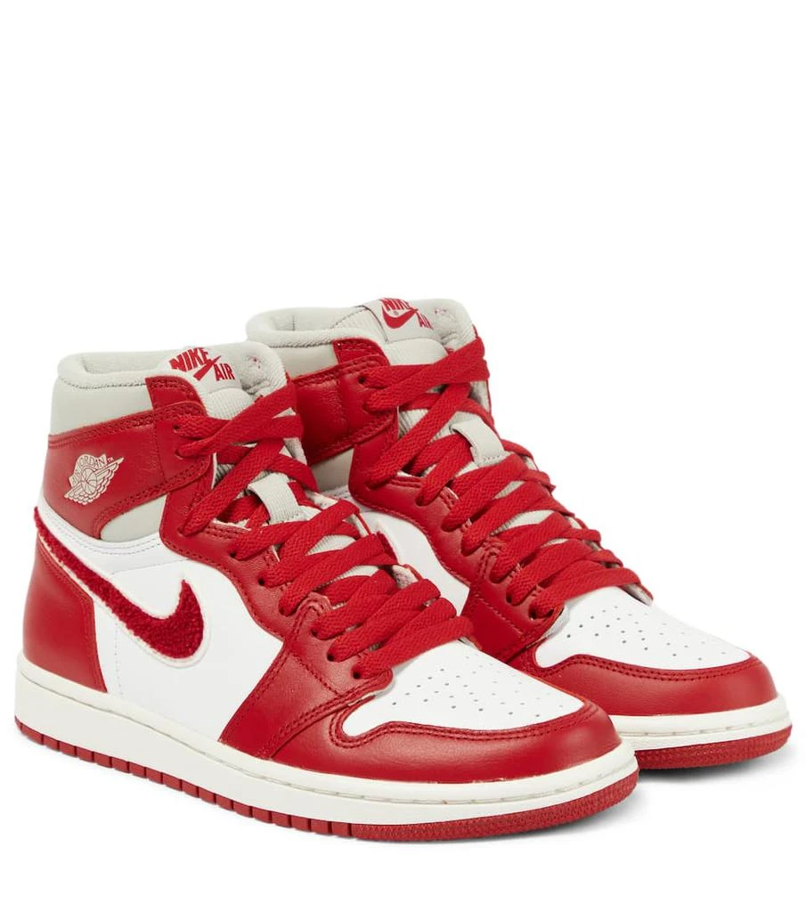 商品NIKE|Air Jordan 1's high-top leather sneakers,价格¥1374,第1张图片