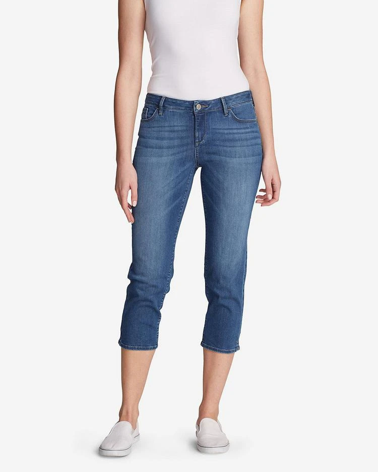 商品Eddie Bauer|Women&#39;s Elysian Crop Jeans - Curvy,价格¥521,第2张图片详细描述