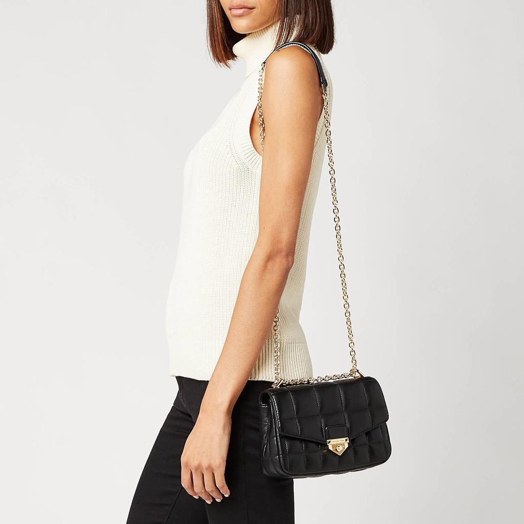 商品Michael Kors|MICHAEL Michael Kors Women's Soho Chain Shoulder Bag - Black,价格¥3002,第4张图片详细描述