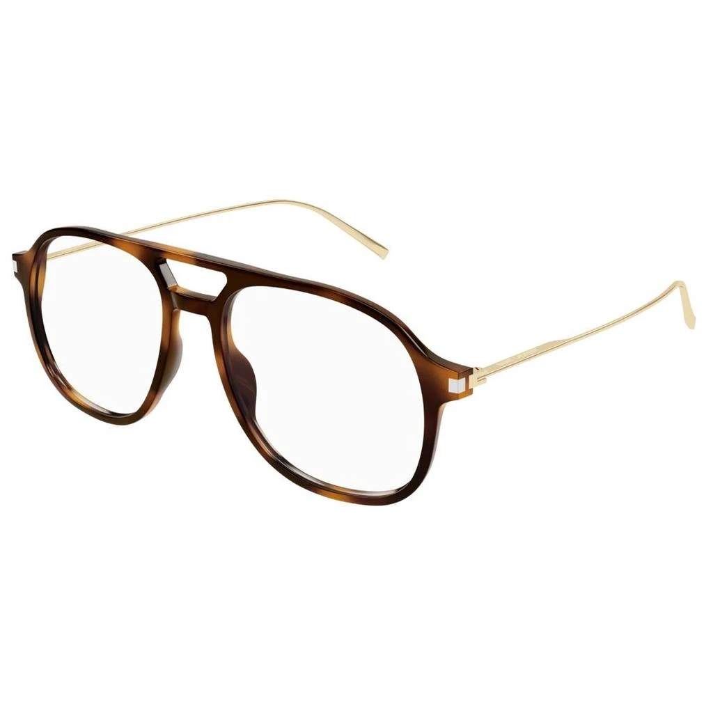 商品Yves Saint Laurent|Saint Laurent Eyewear Pilot Frame Glasses,价格¥2863,第2张图片详细描述