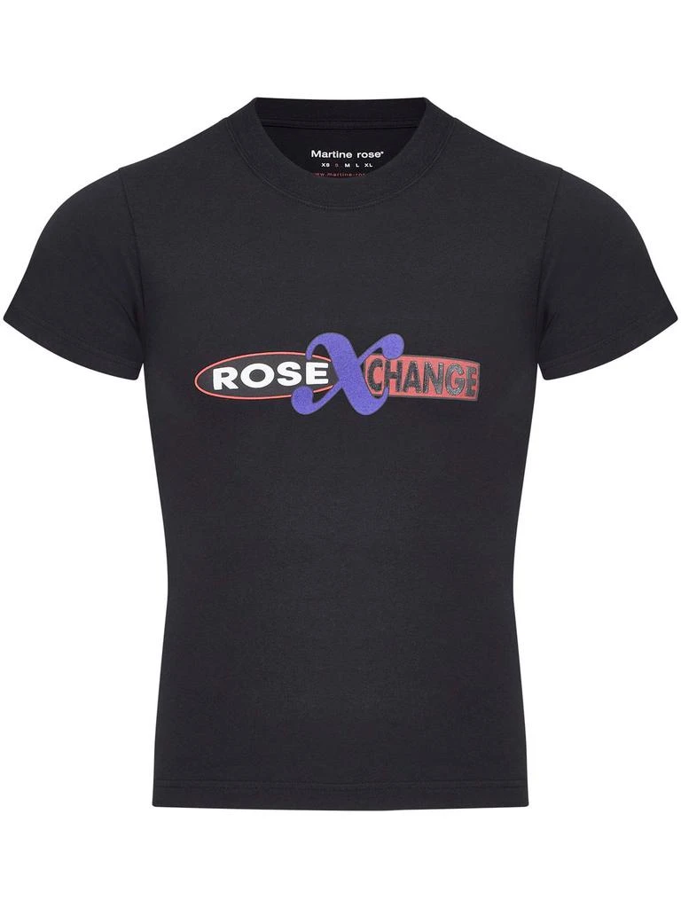 商品Martine Rose|Rose X Change Cotton Jersey T-shirt,价格¥1627,第1张图片