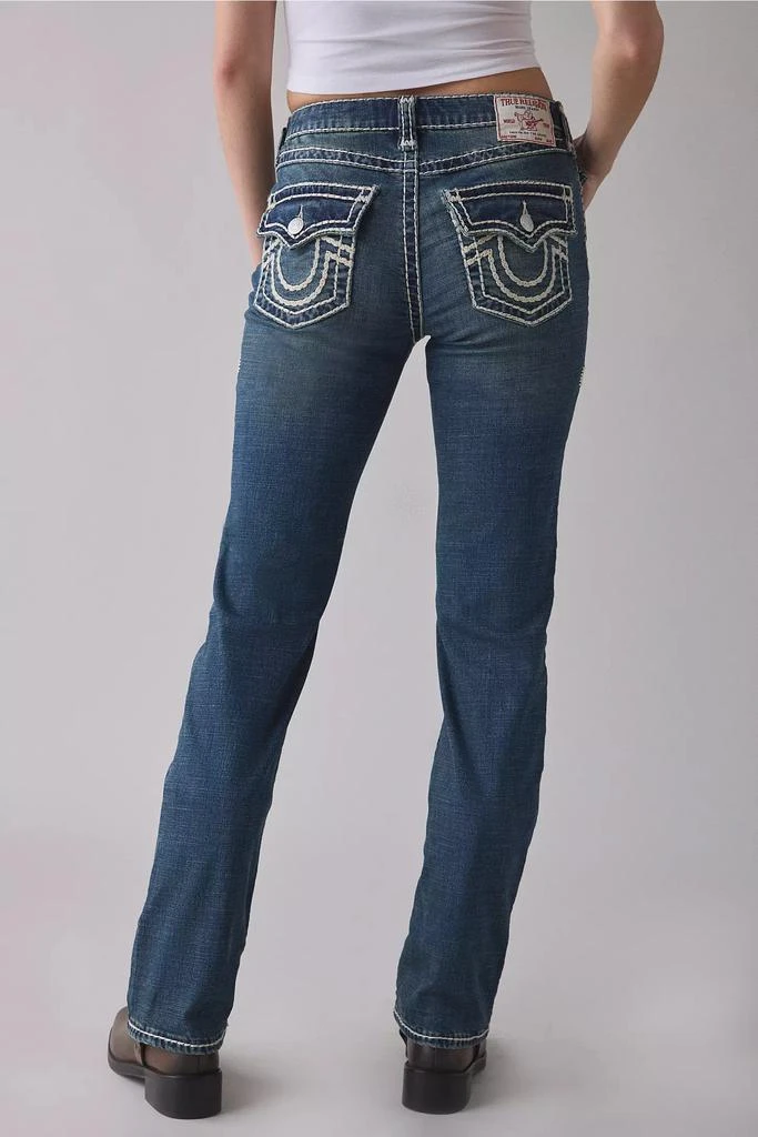 商品True Religion|True Religion Billie Super T Mid-Rise Straight Jean,价格¥221,第4张图片详细描述
