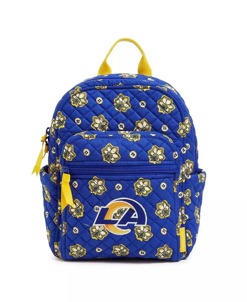 商品Vera Bradley|Men's and Women's Los Angeles Rams Small Backpack,价格¥818,第1张图片